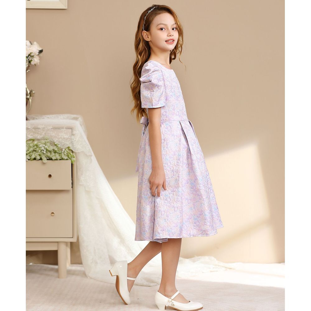 Le Crystal - Girl Party Dress - Light Purple