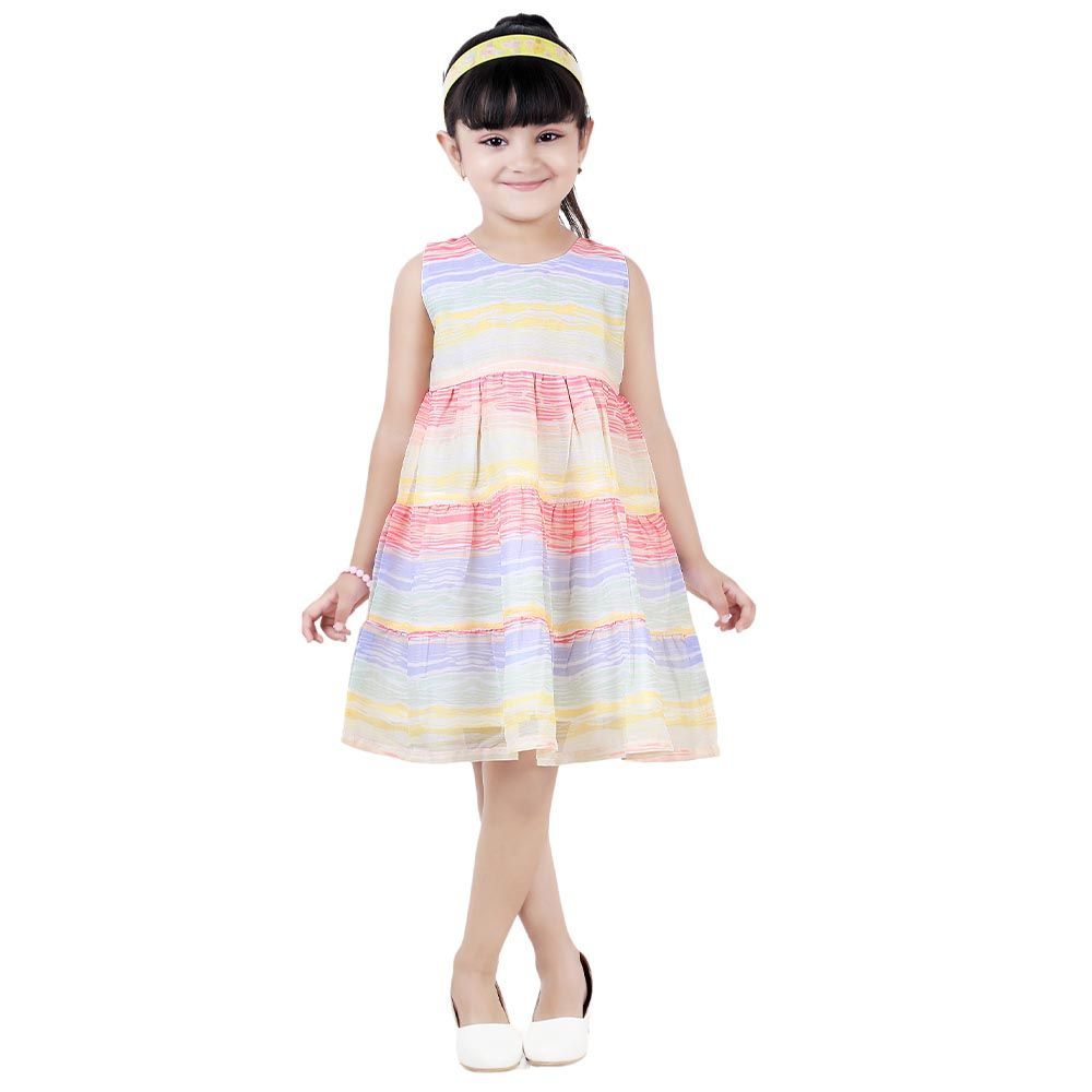 Smart Baby - Baby Girl Sleeveless Dress