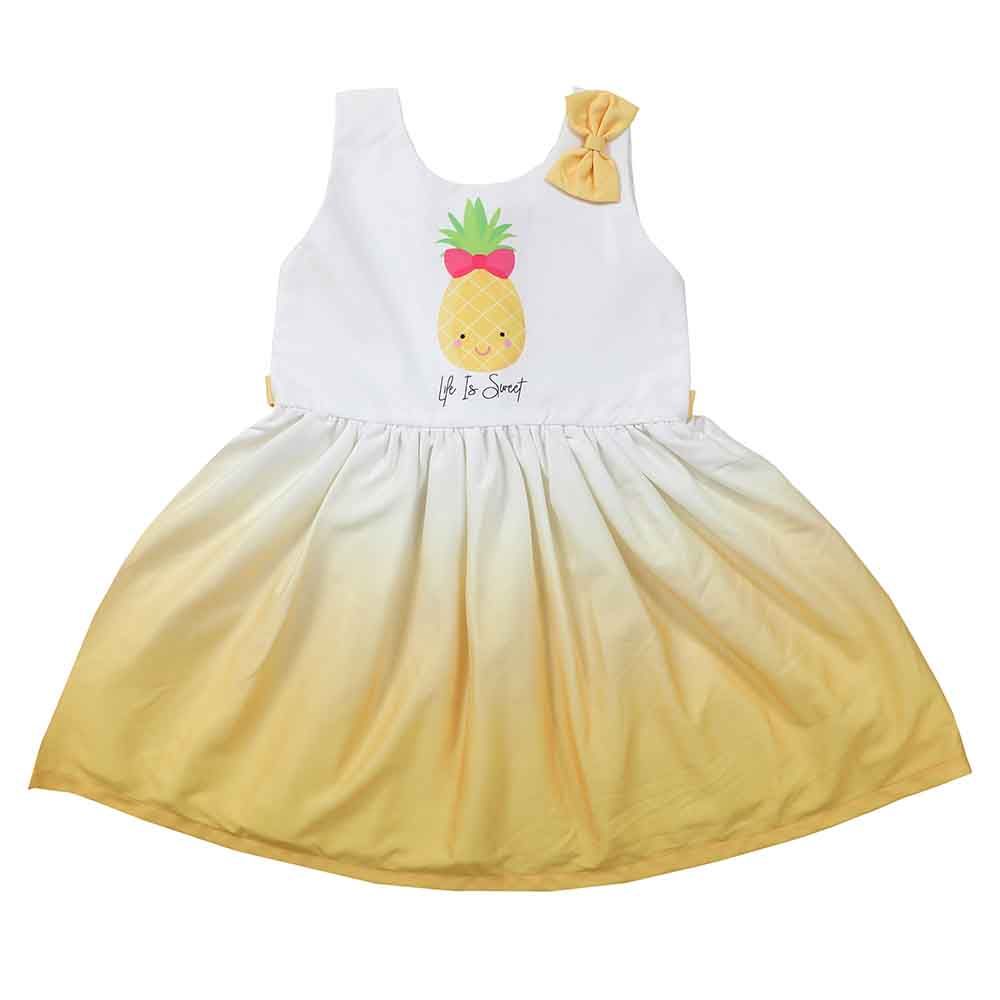 Smart Baby - Baby Girl Dress - Yellow