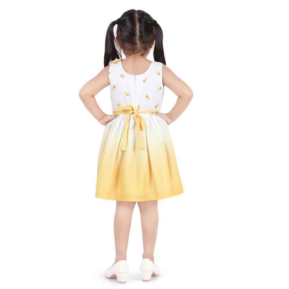 Smart Baby - Baby Girl Dress - Yellow