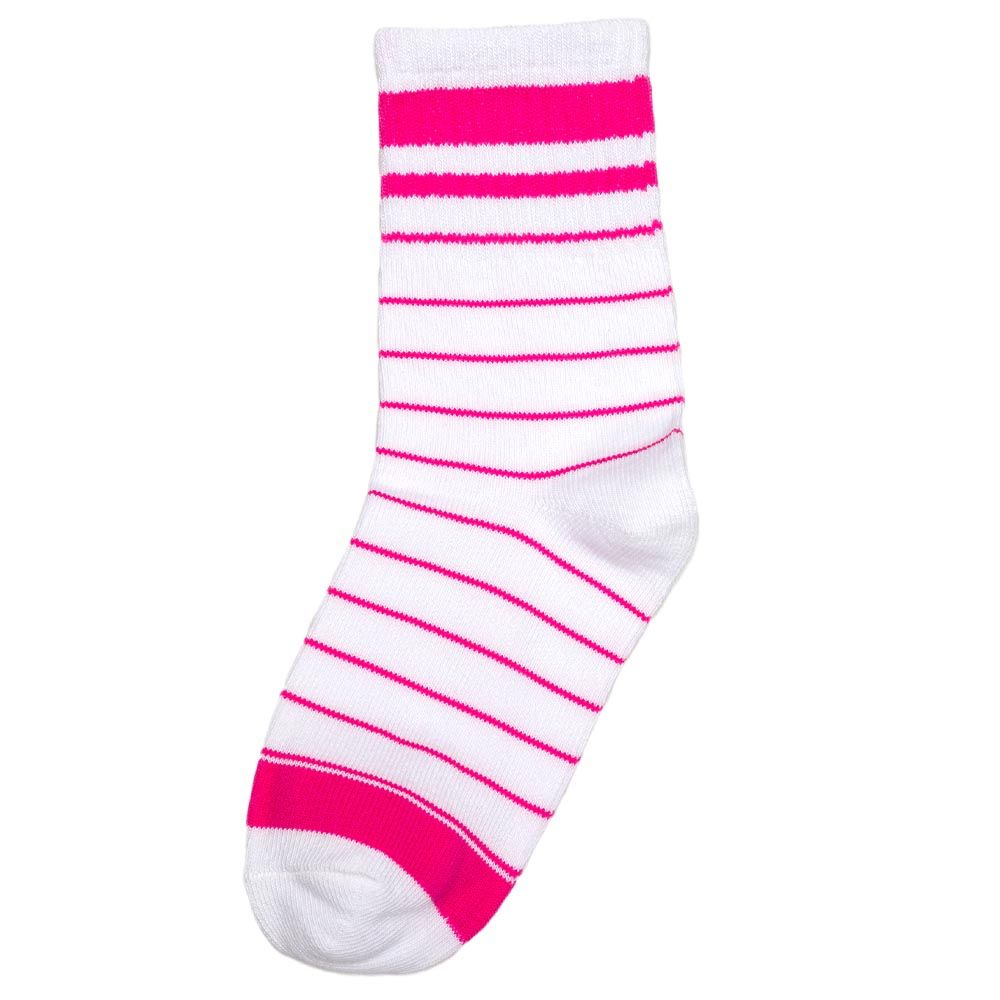 Genius - Girls Crew Socks - Pack Of 3 - White