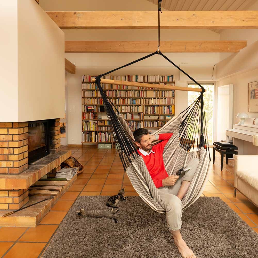 La Siesta - Suspension Set For Hammock Chairs - Black