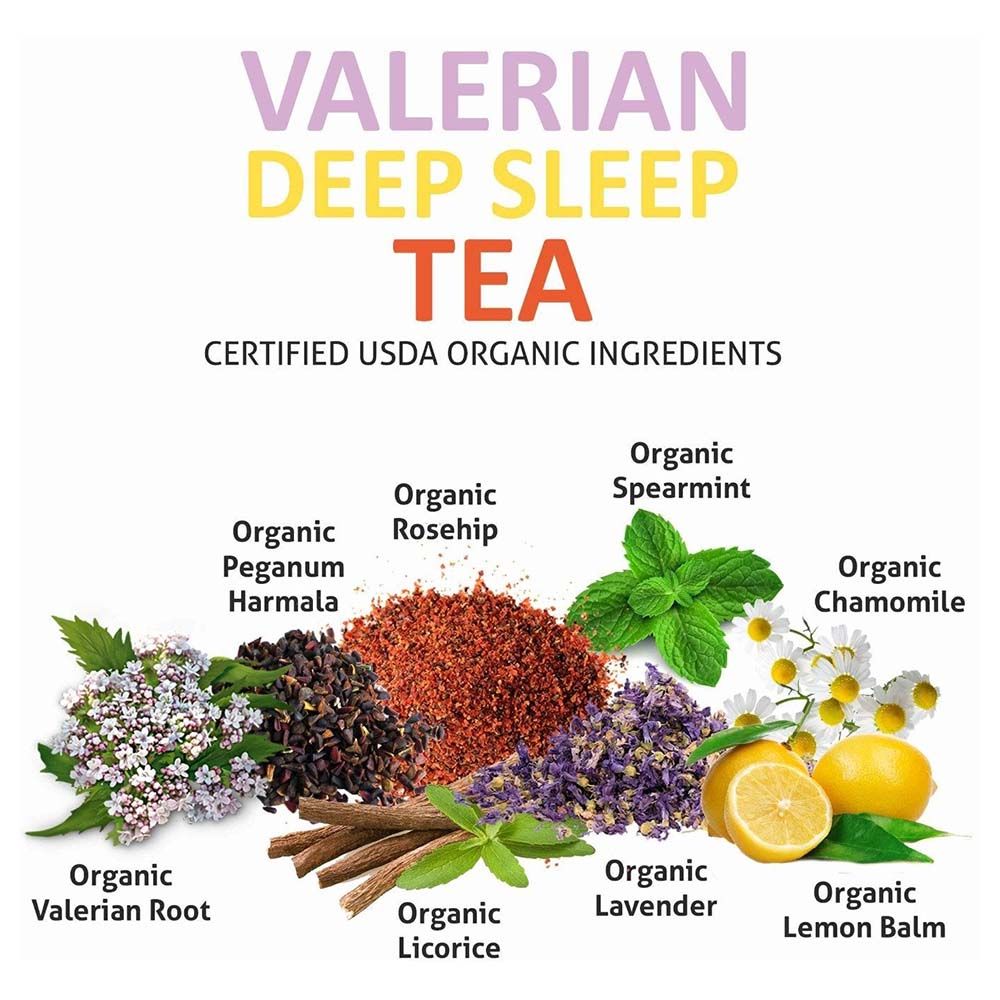 Secrets Of Tea - Valerian Sleep Tea - 40G