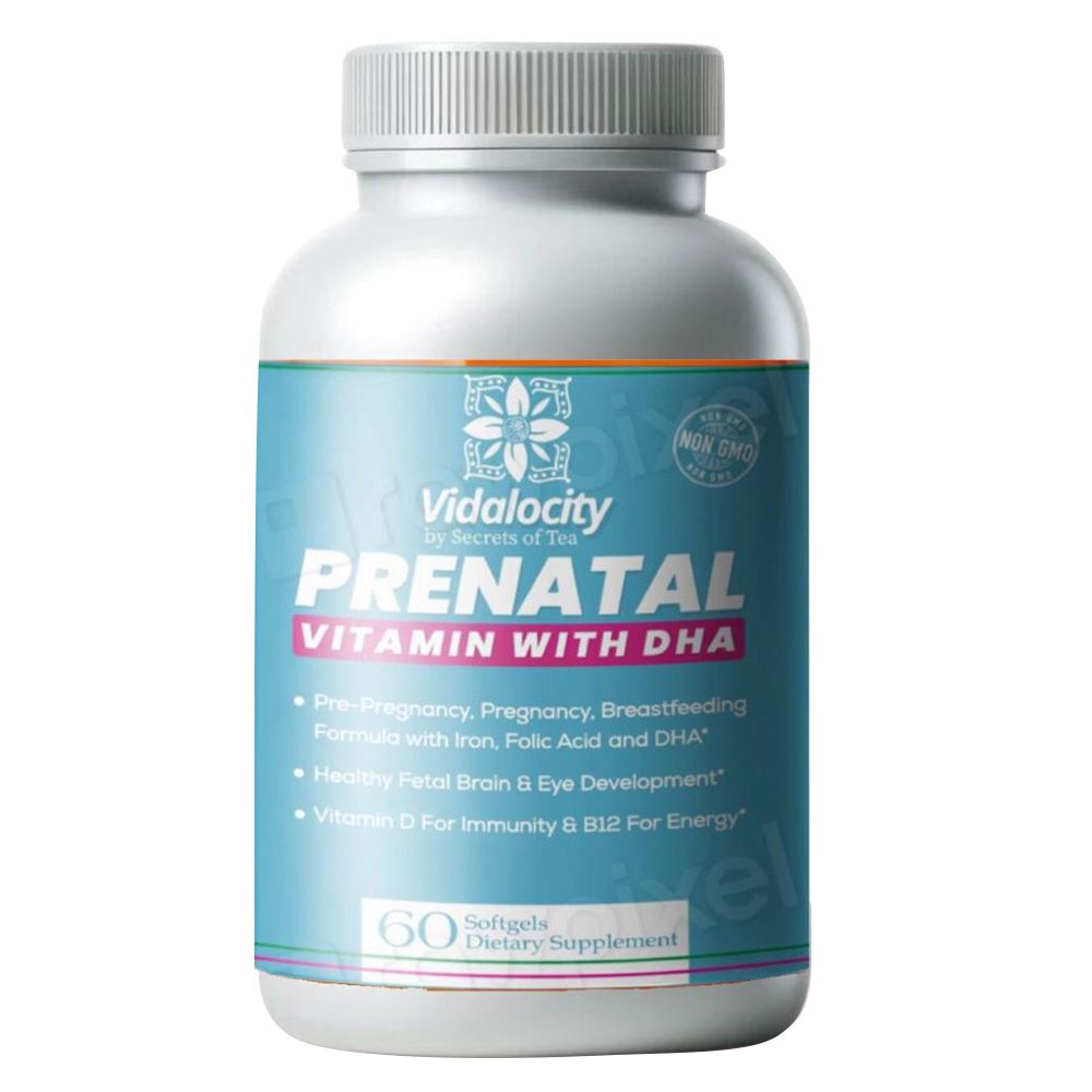 Secrets Of Tea - Prenatal Vitamin & DHA - 60pcs