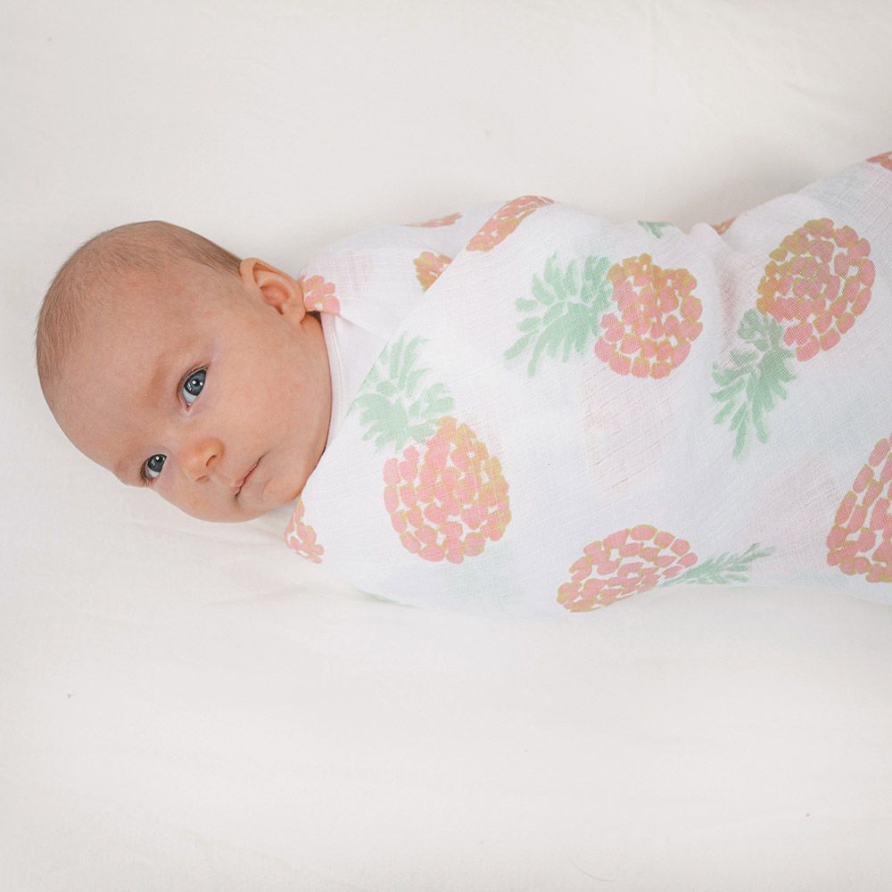 Aden + Anais - Essentials Pack of 4 Swaddles - Tropicalia