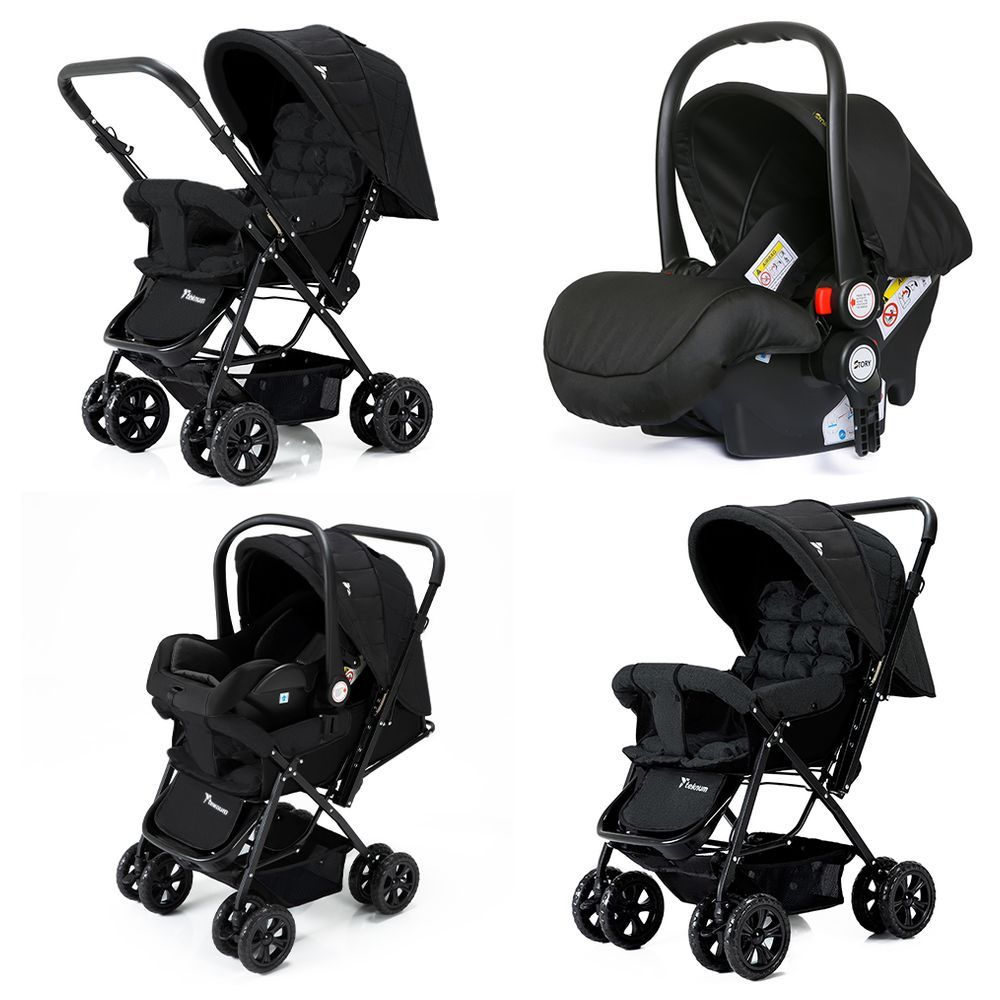 Teknum - Reversible Travel System - Black