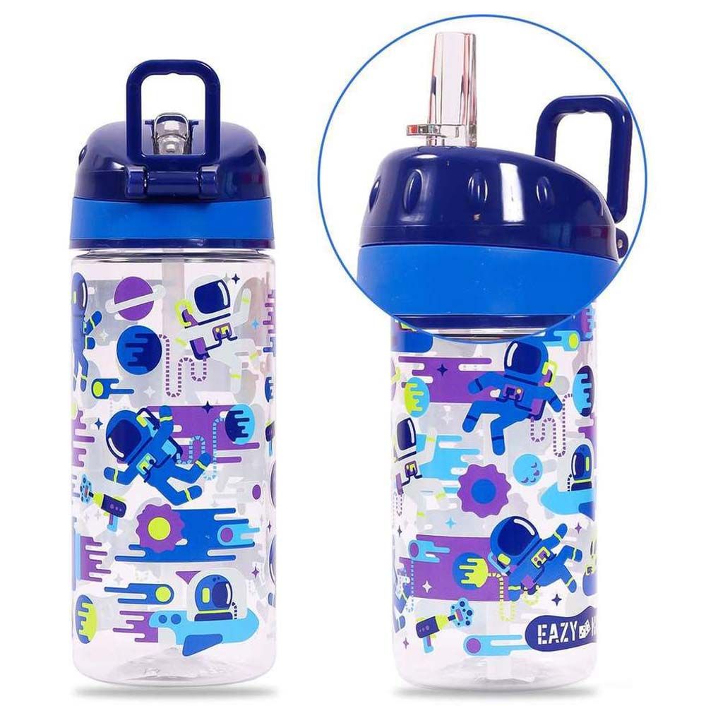 Eazy Kids - Astronauts Lunch Box & Water Bottle 420ml W/ Snack Box