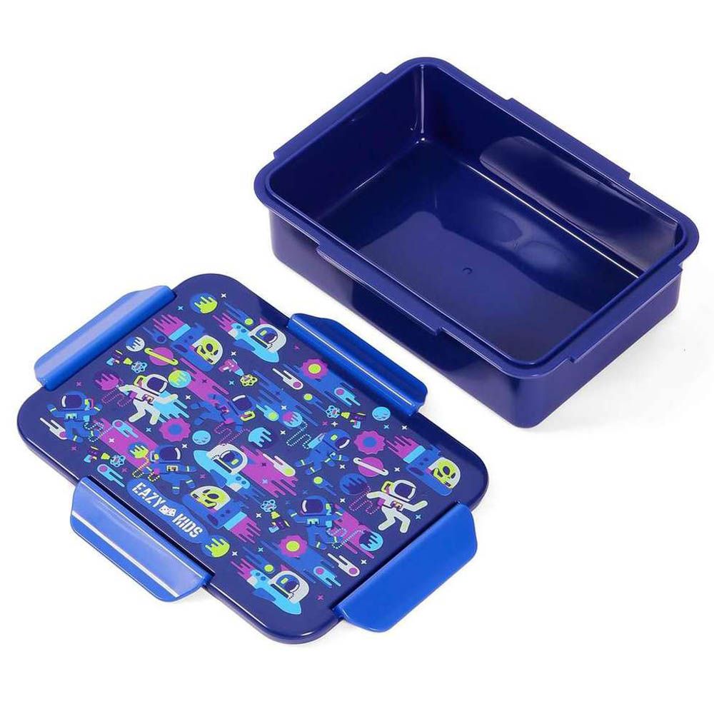 Eazy Kids - Astronauts Lunch Box & Water Bottle 420ml W/ Snack Box