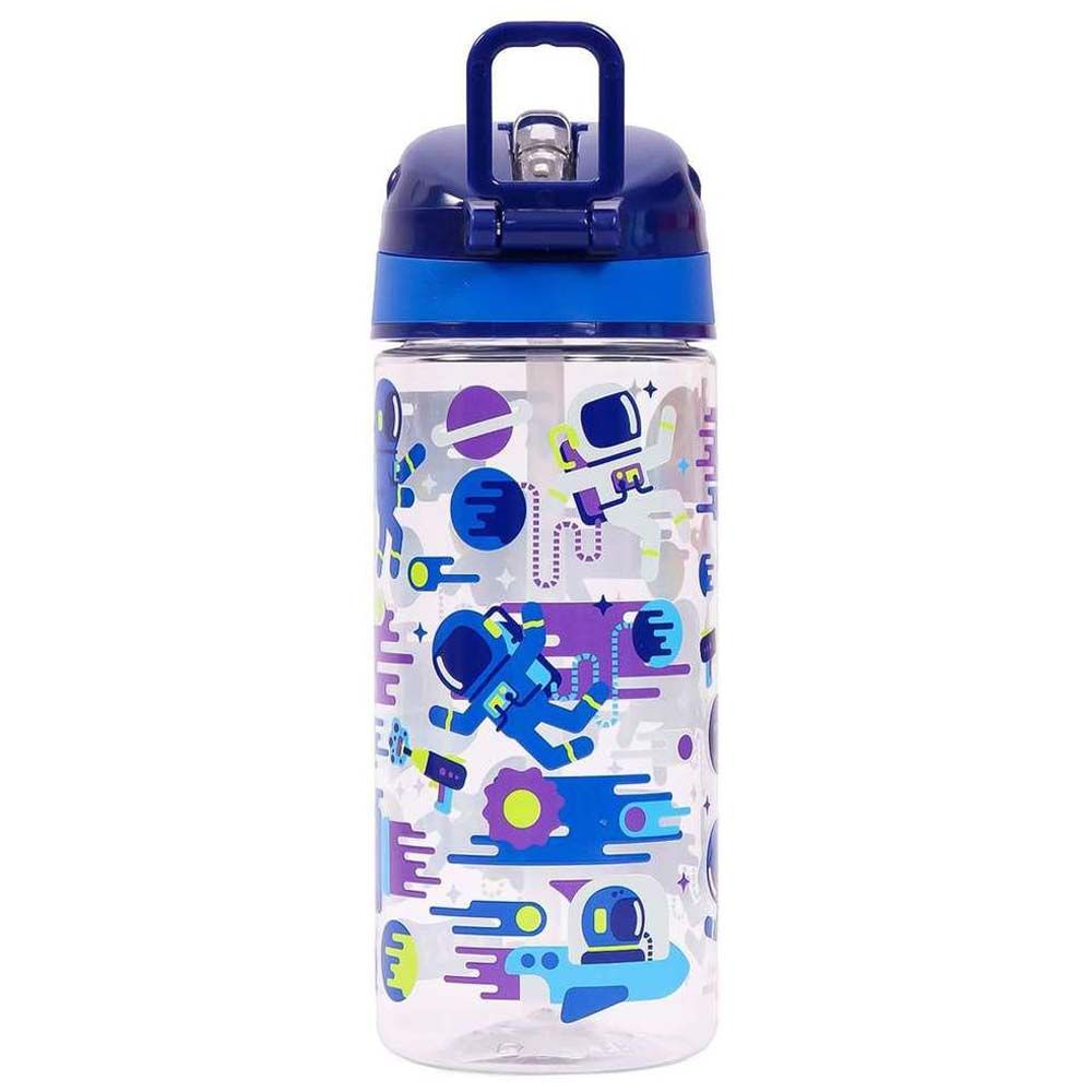 Eazy Kids - Astronauts Lunch Box & Water Bottle 420ml W/ Snack Box