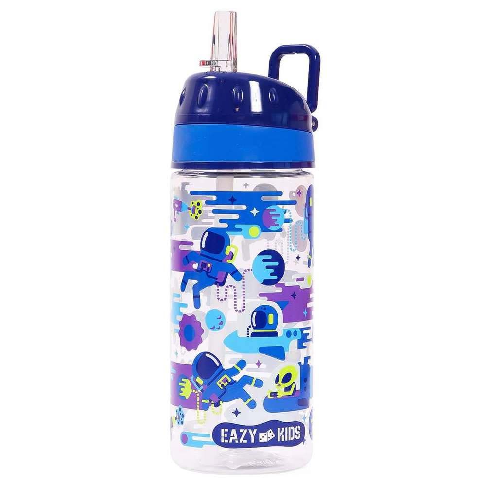 Eazy Kids - Astronauts Lunch Box & Water Bottle 420ml W/ Snack Box