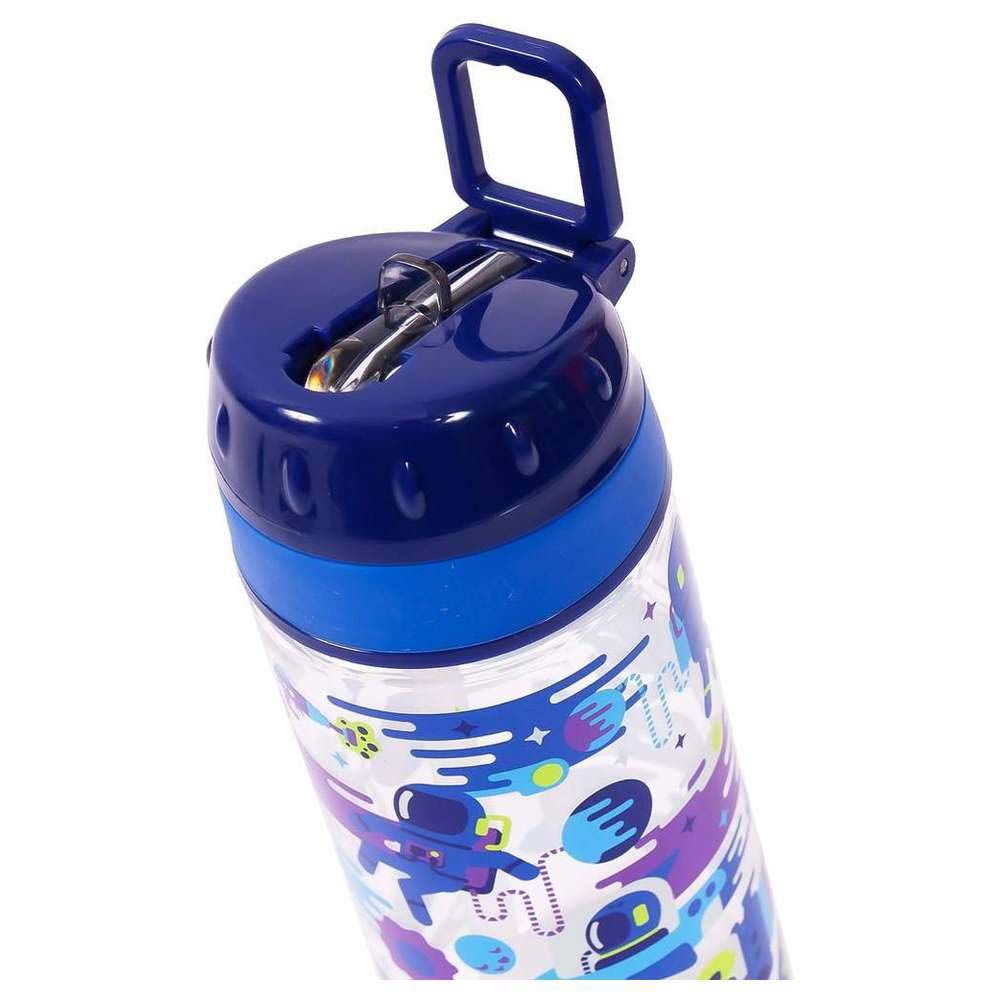 Eazy Kids - Astronauts Lunch Box & Water Bottle 420ml W/ Snack Box