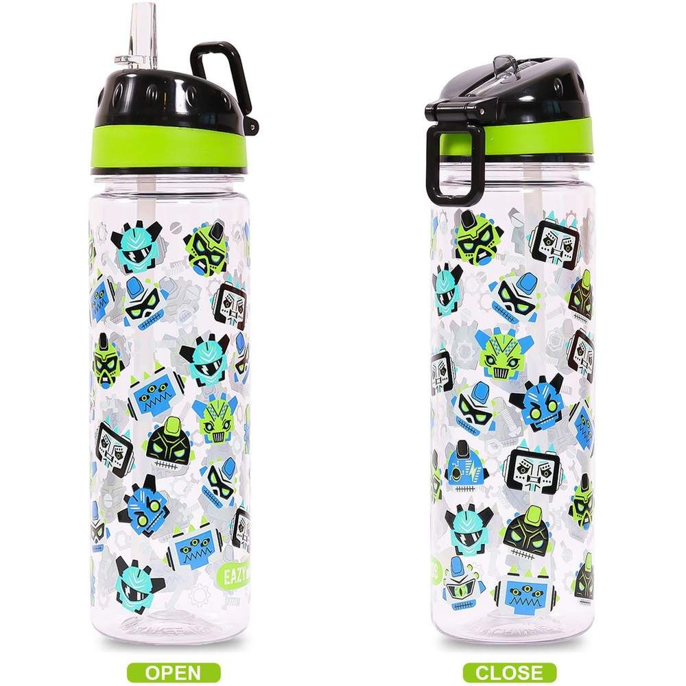 Eazy Kids - Gen Z Lunch Box & Water Bottle 650ml W/ Snack Box