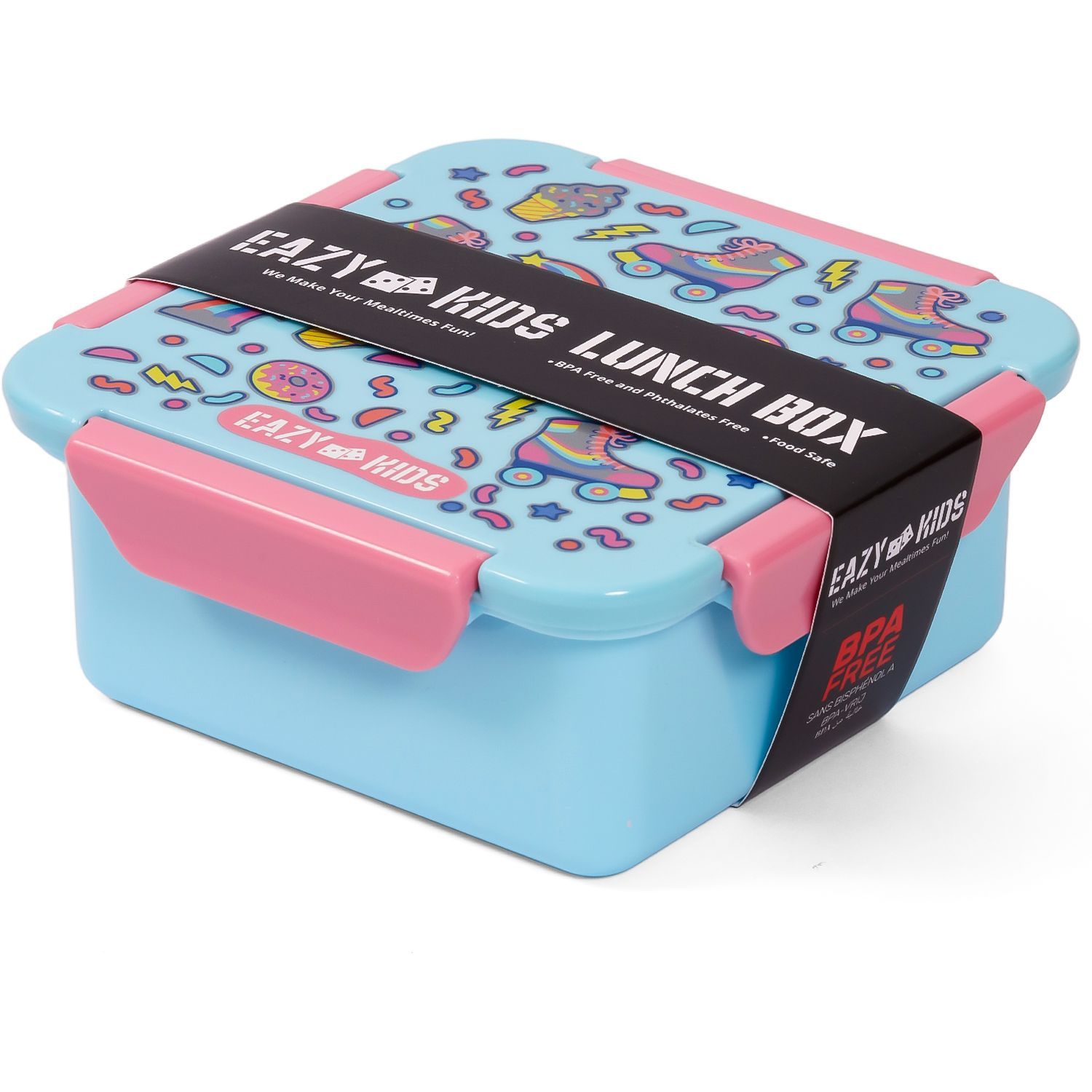 Eazy Kids - Gen Z Skater Lunch Box & Water Bottle 750nl W/ Snack Box