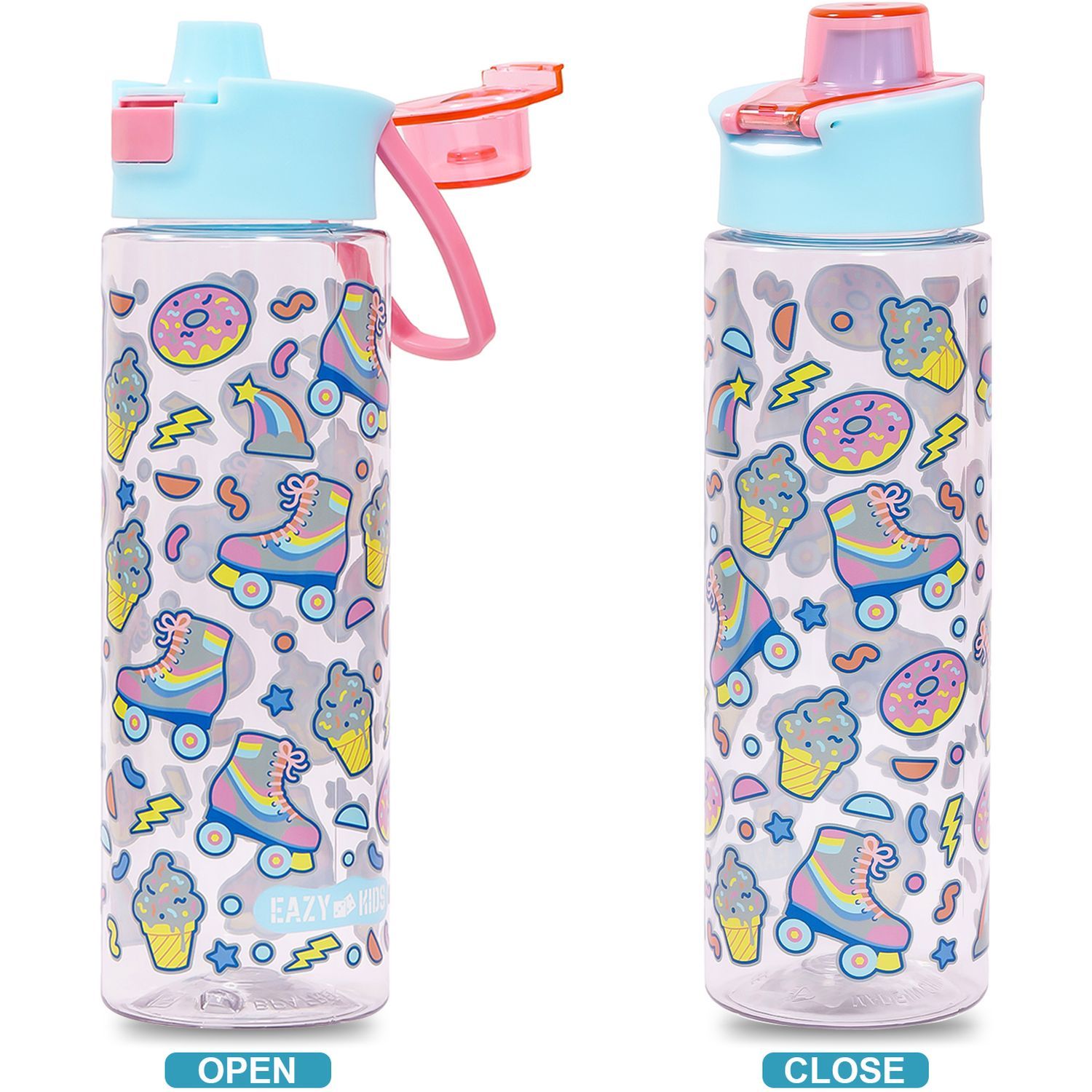 Eazy Kids - Gen Z Skater Lunch Box & Water Bottle 750nl W/ Snack Box