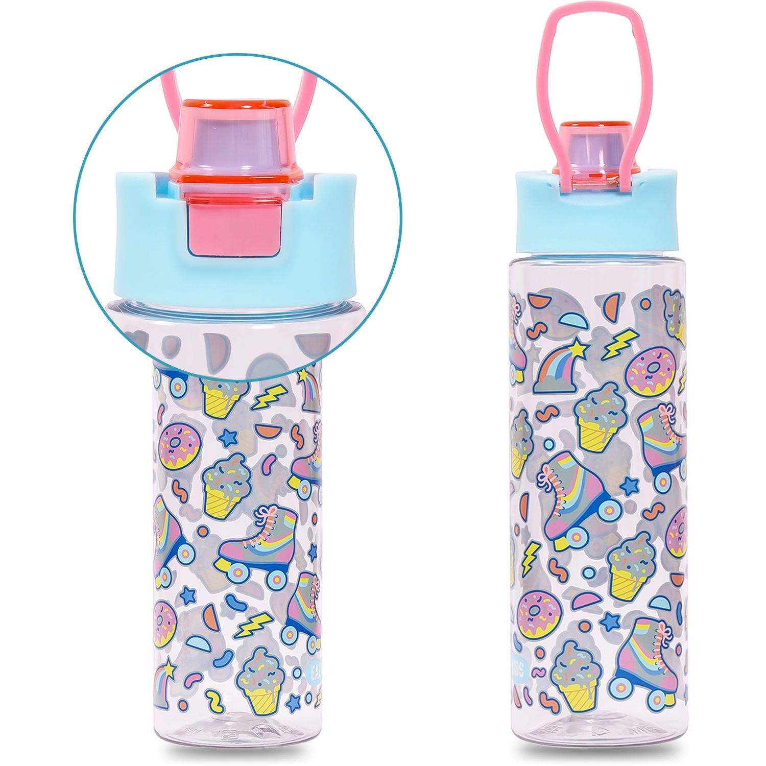 Eazy Kids - Gen Z Skater Lunch Box & Water Bottle 750nl W/ Snack Box