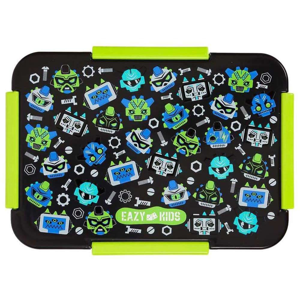 Eazy Kids - Gen Z Lunch Box Set 2pcs - Black