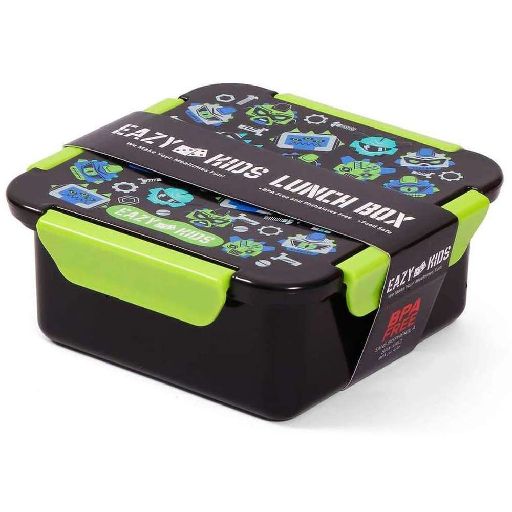 Eazy Kids - Gen Z Lunch Box Set 2pcs - Black