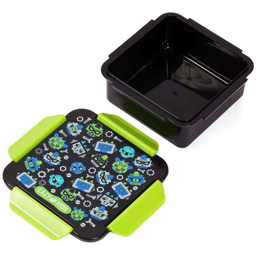 Eazy Kids - Gen Z Lunch Box Set 2pcs - Black