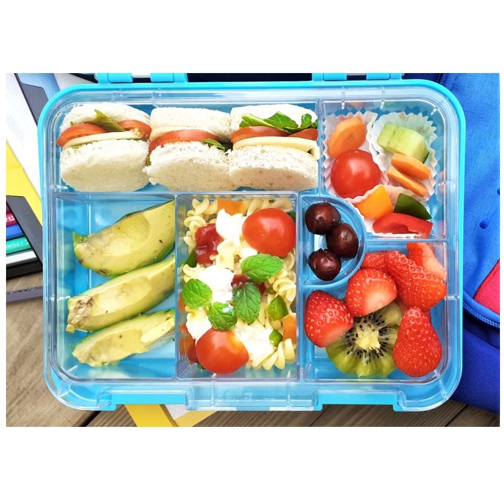 Eazy Kids - Spiky Dinosaur Bento School Set - Green