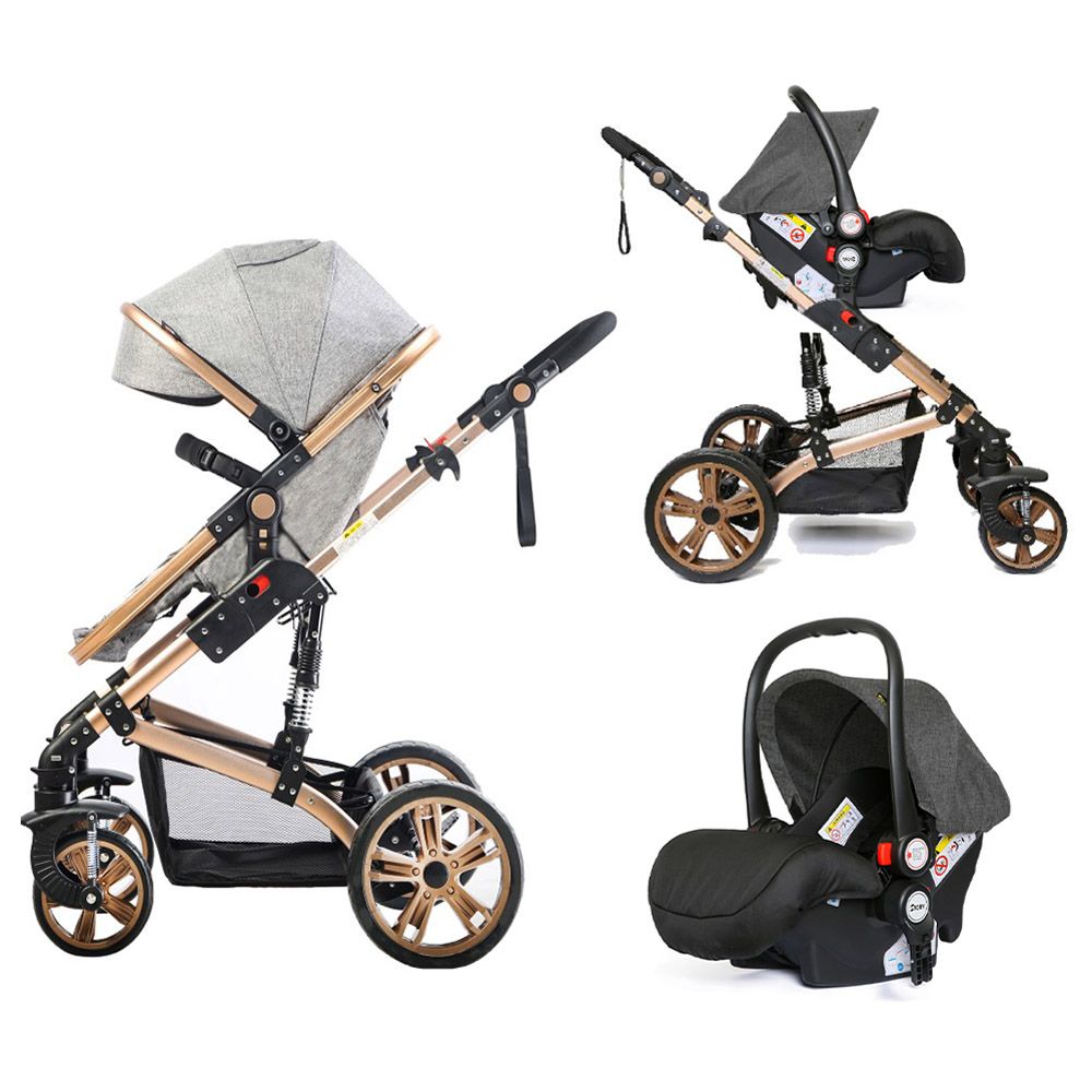 Teknum - 3-in-1 Travel System - Grey