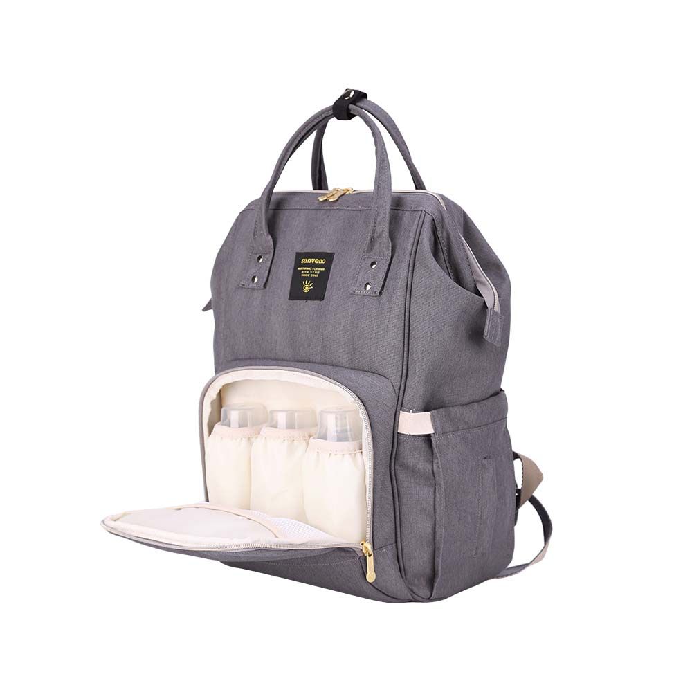 Teknum Lite A1 Story - Grey + Diaper Bag Grey & Hooks