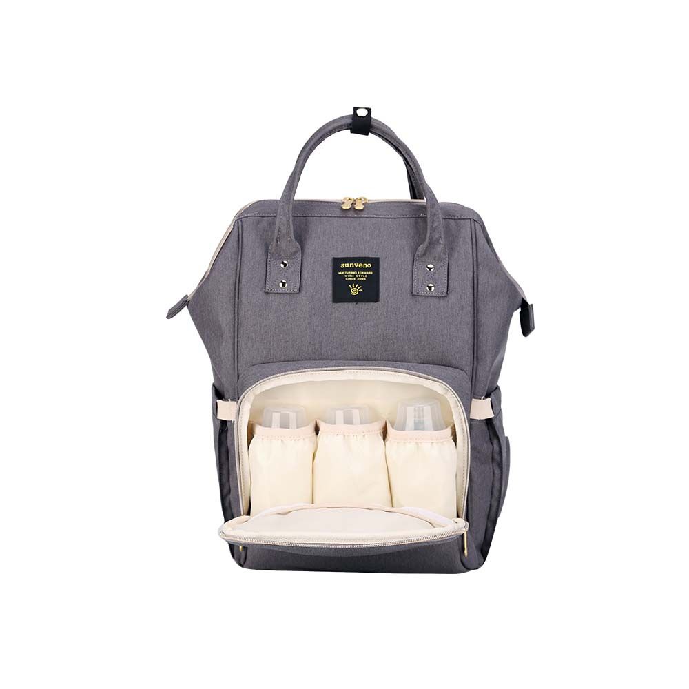 Teknum Lite A1 Story - Grey + Diaper Bag Grey & Hooks