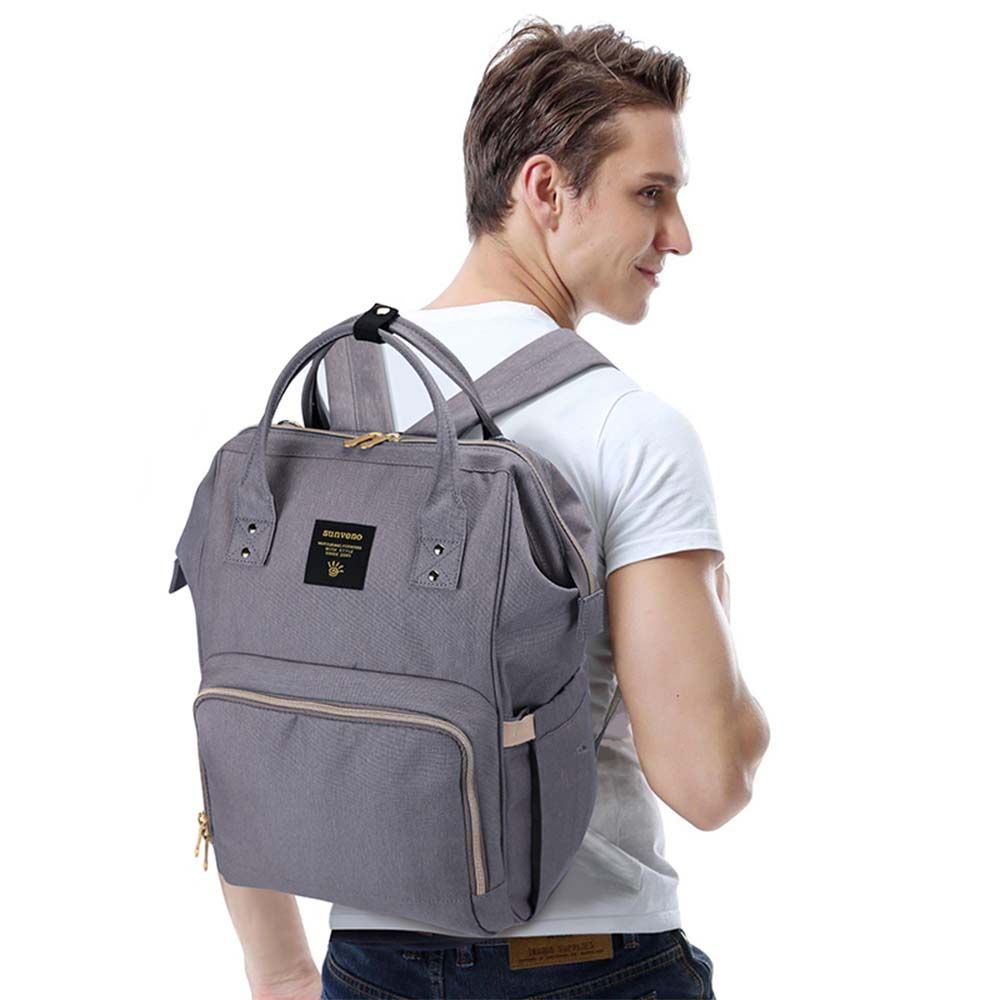 Teknum Lite A1 Story - Grey + Diaper Bag Grey & Hooks