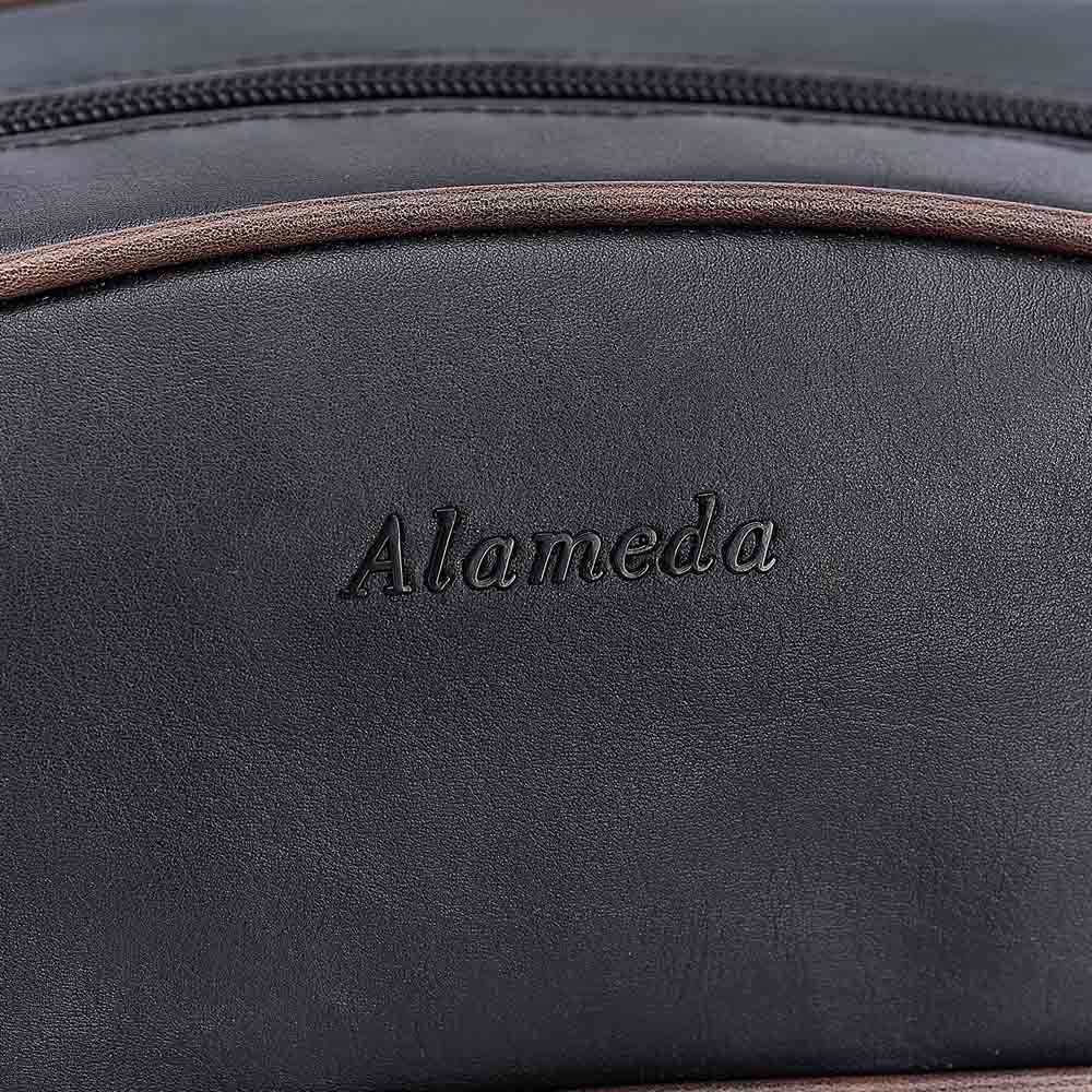 Alameda - Multipurpose Dopp Kit - Black And Brown