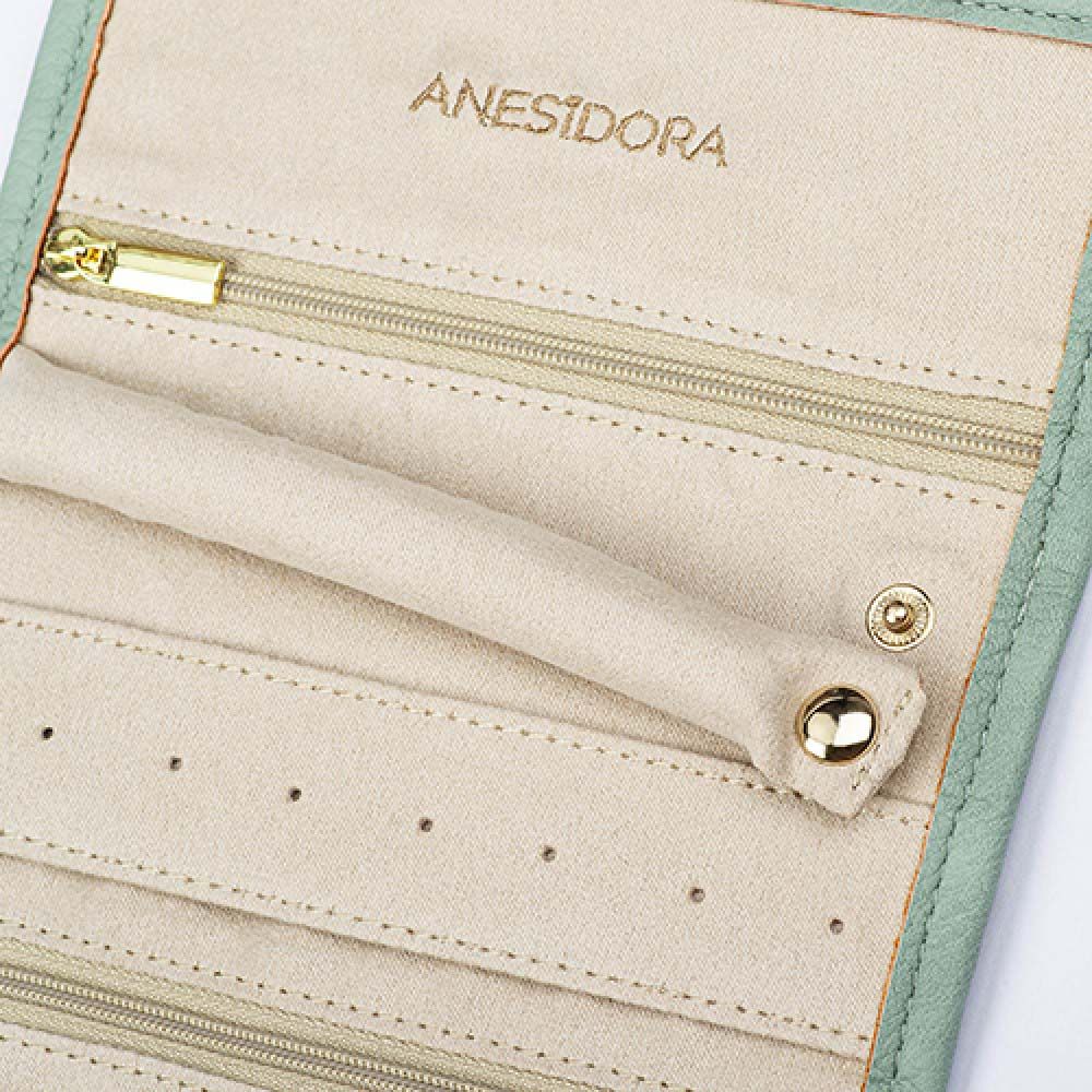 Alameda - Anesidora Jewellery Case - Green