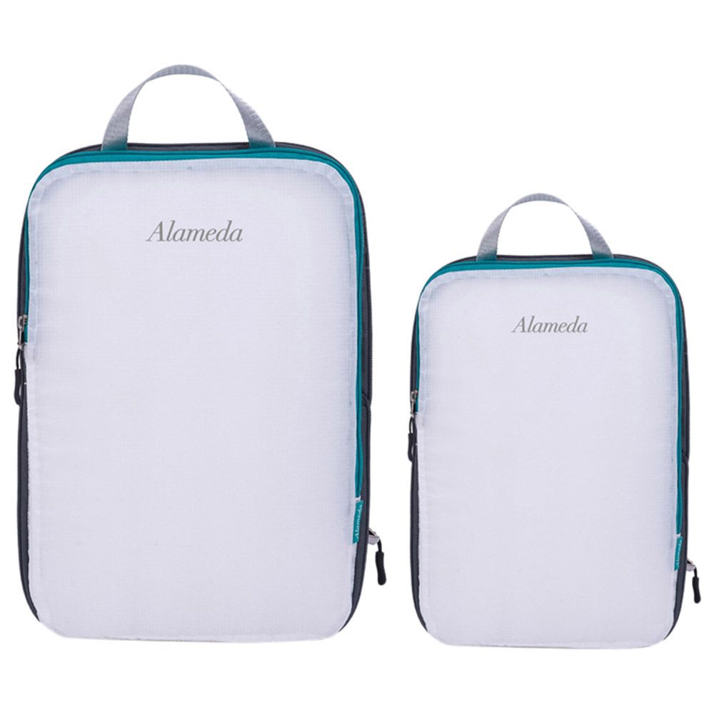 Alameda - Packing Cubes Organizer - Set Of 3 - White