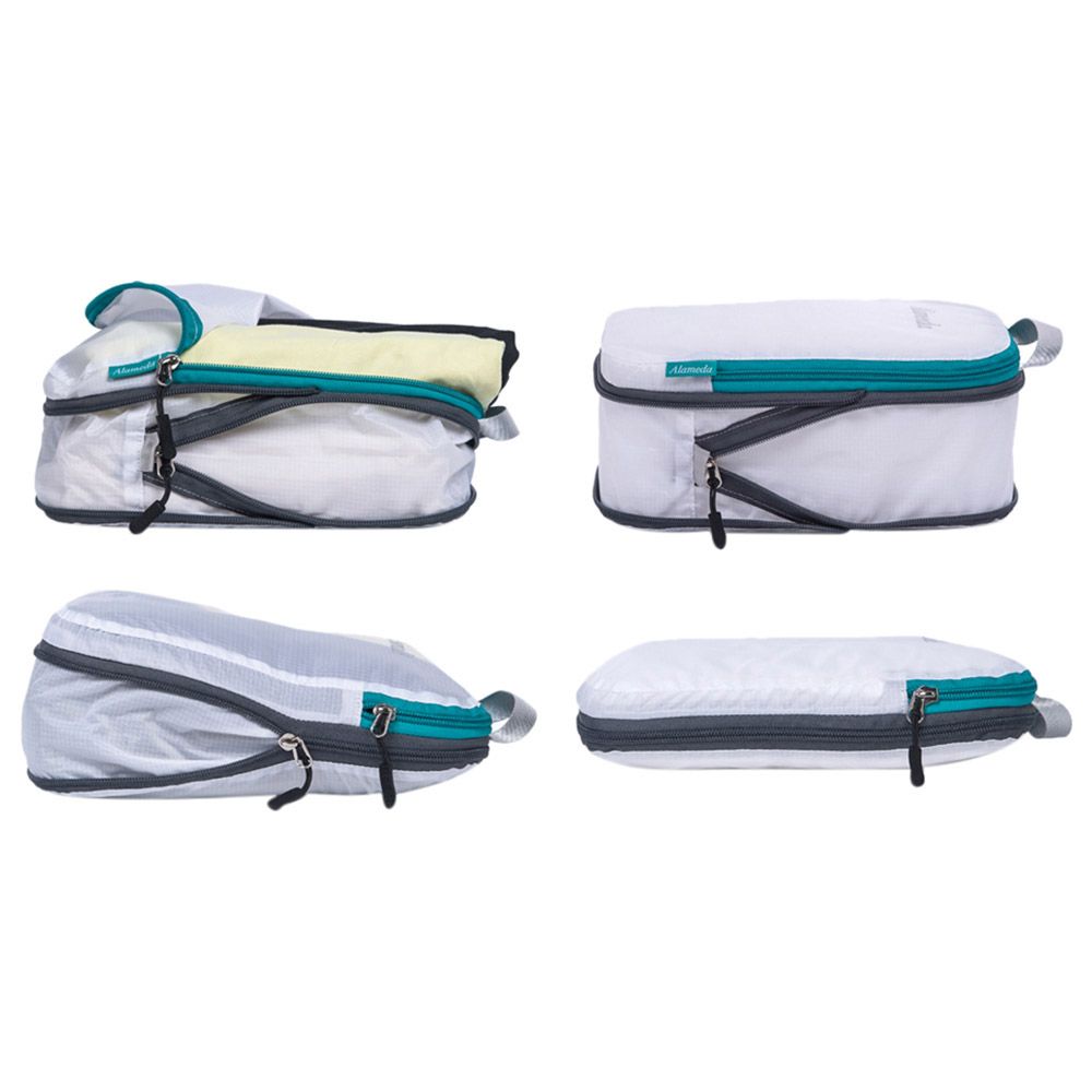 Alameda- Travel Packing organizer- White