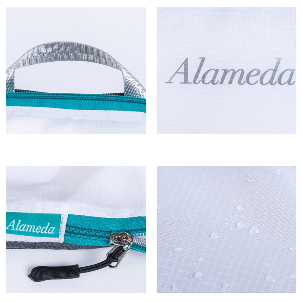 Alameda- Travel Packing organizer- White