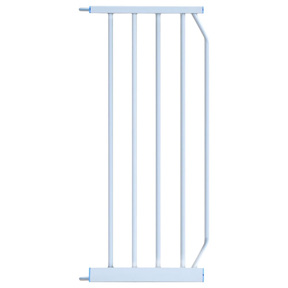 Baby Safe - Metal Safety Gate w/ 30 cm & 45 cm Extension - White