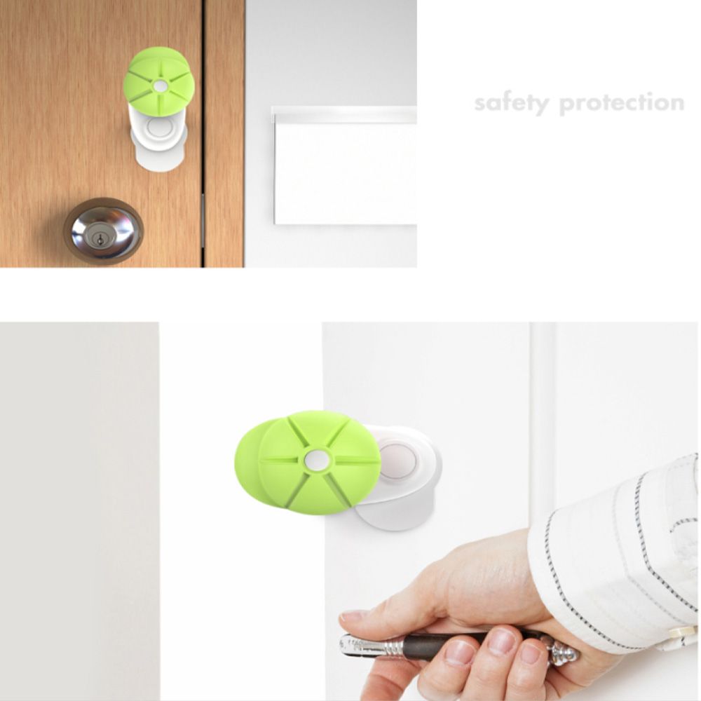 Baby Safe - Door Stopper 4Pc-Set - Green