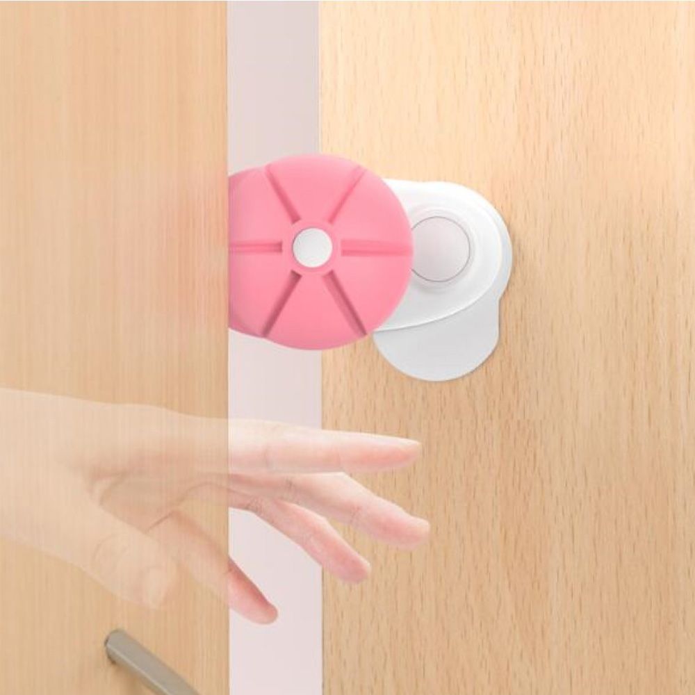 Baby Safe - Door Stopper 4Pc-Set - Pink