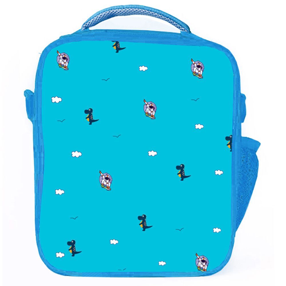 Eazy Kids - Bento Boxes w/ Insulated Lunch Bag - Jawsome Shark Blue