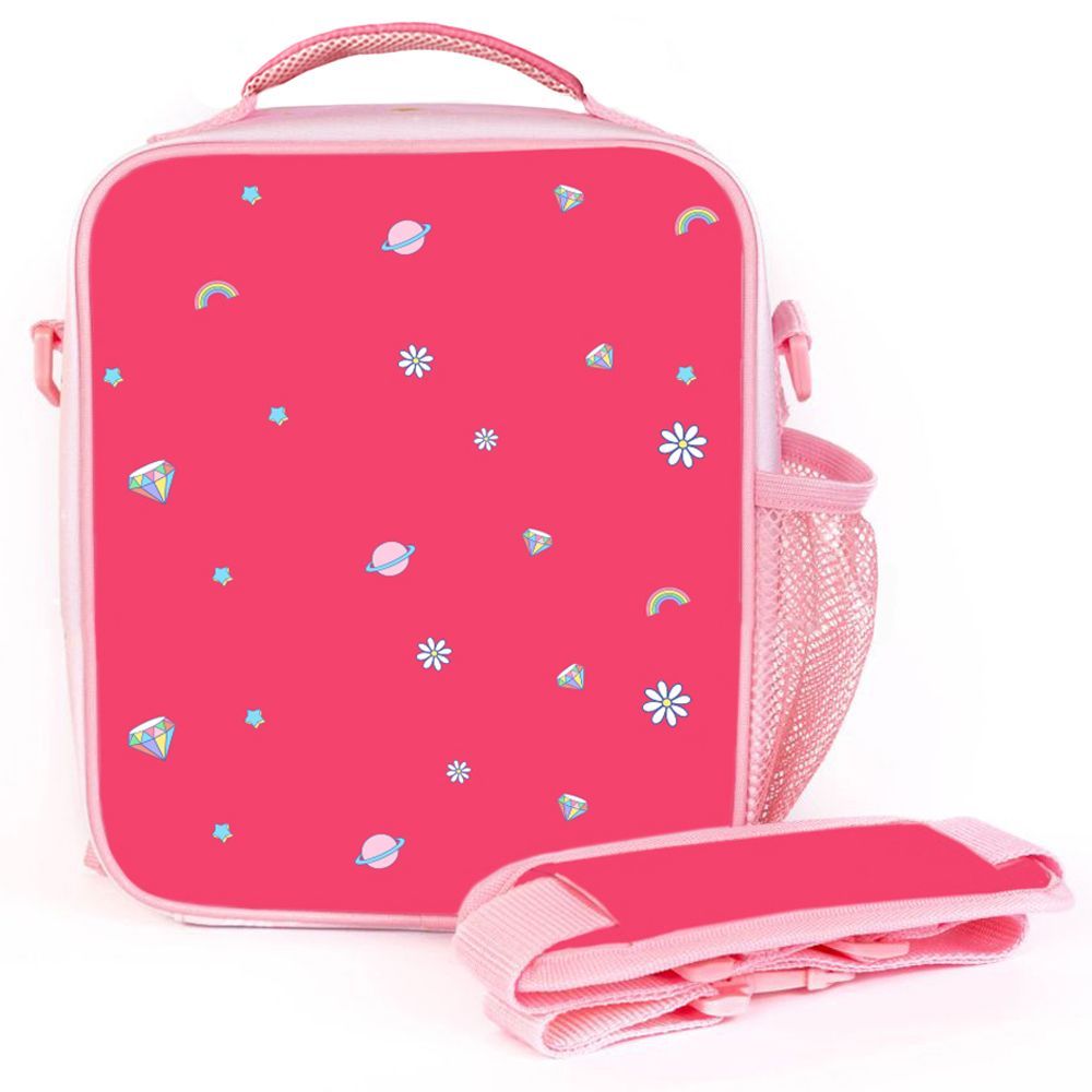 Eazy Kids - Bento Boxes w/ Insulated Lunch Bag - Unicorn Pink