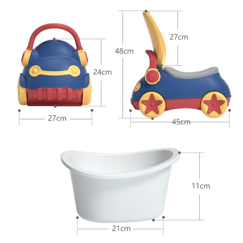 Eazy Kids - Car Potty - Blue