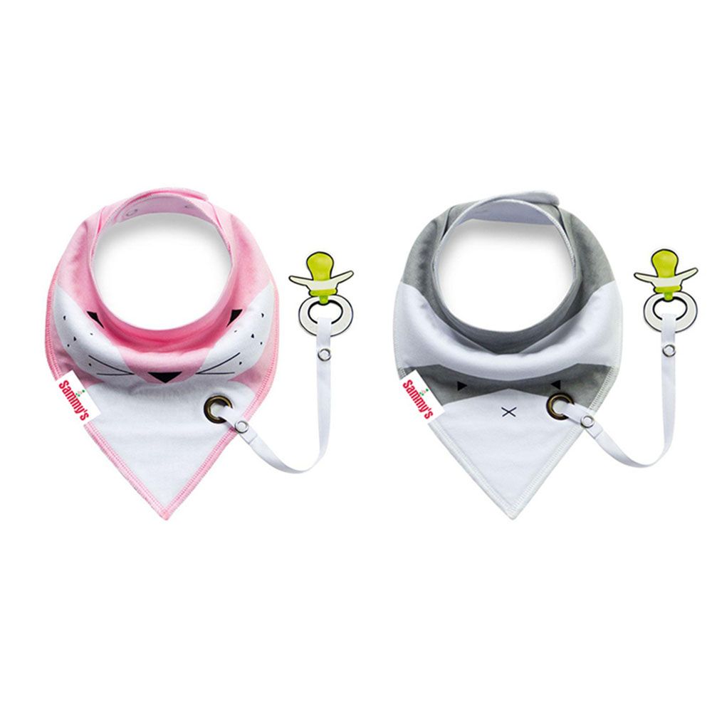 Eazy kids - Bandana Drool Bibs Set of 2