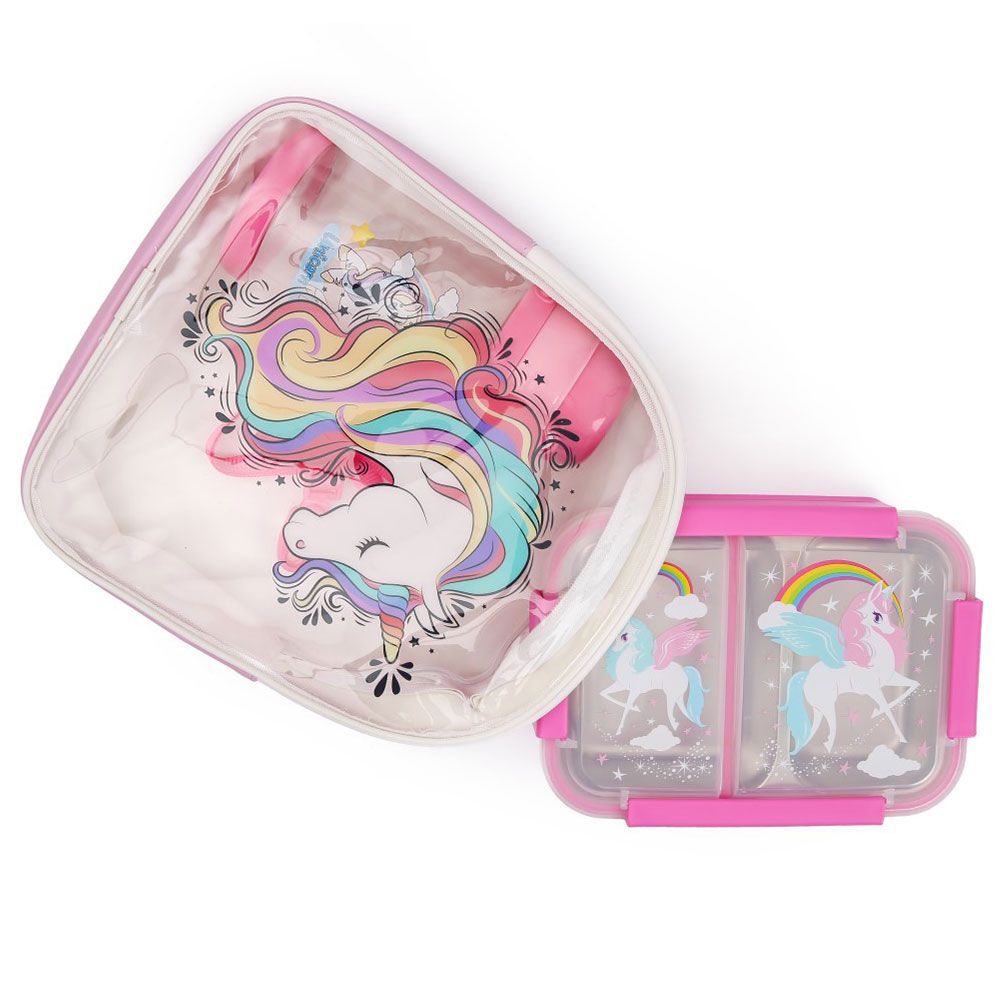 Eazy Kids - Backpack Beauty Unicorn - Pink - 11.4 Inch