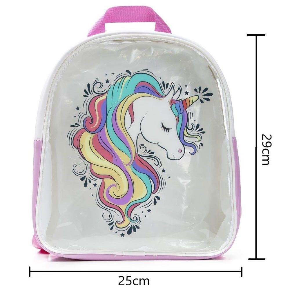 Eazy Kids - Backpack Beauty Unicorn - Pink - 11.4 Inch