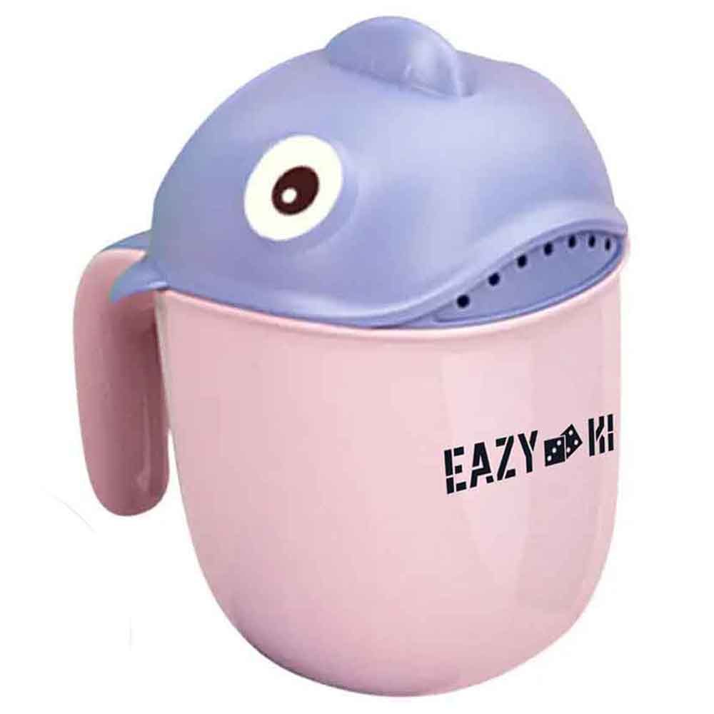 Eazy Kids - Baby Head Shampoo Wash Rinse Shower Mug 500ml - Pink