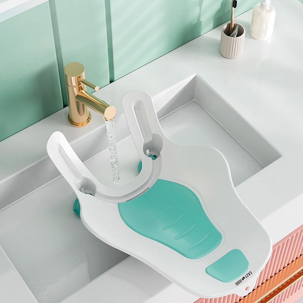 Eazy Kids - 2-In-1 Bath Support Tub & Butt Cleaning Station - Green