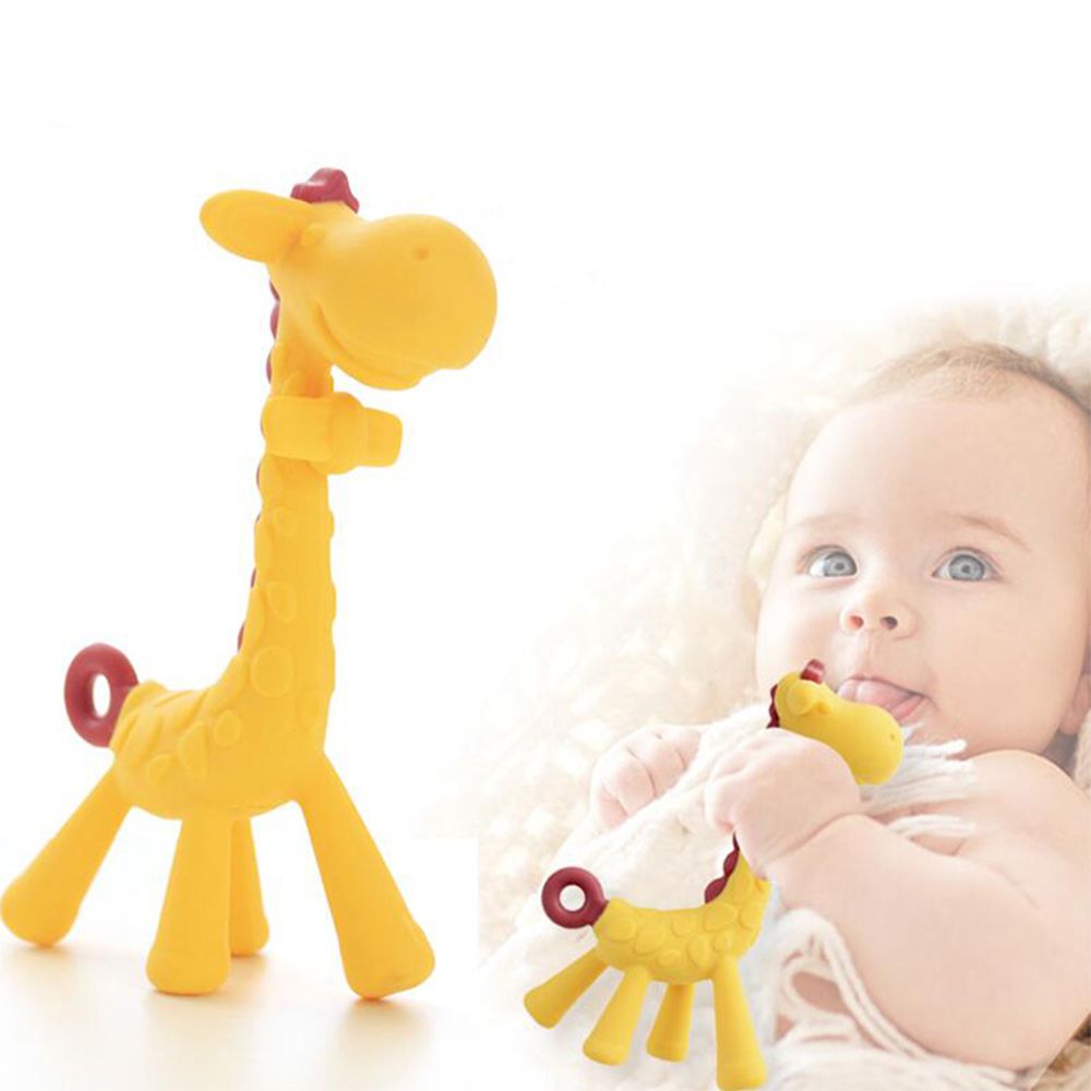 Eazy Kids - Giraffe Teether - Yellow