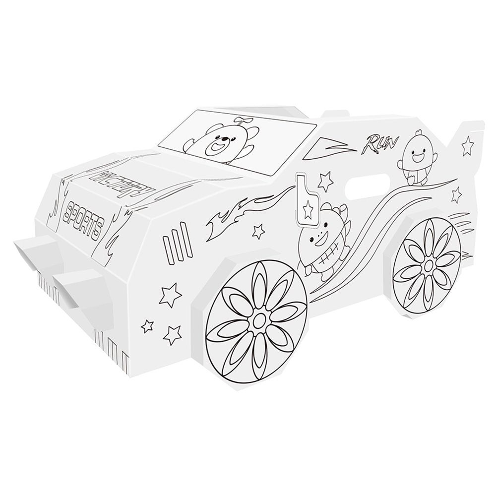 Eazy kids - DIY Doodle Coloring Wearable Car