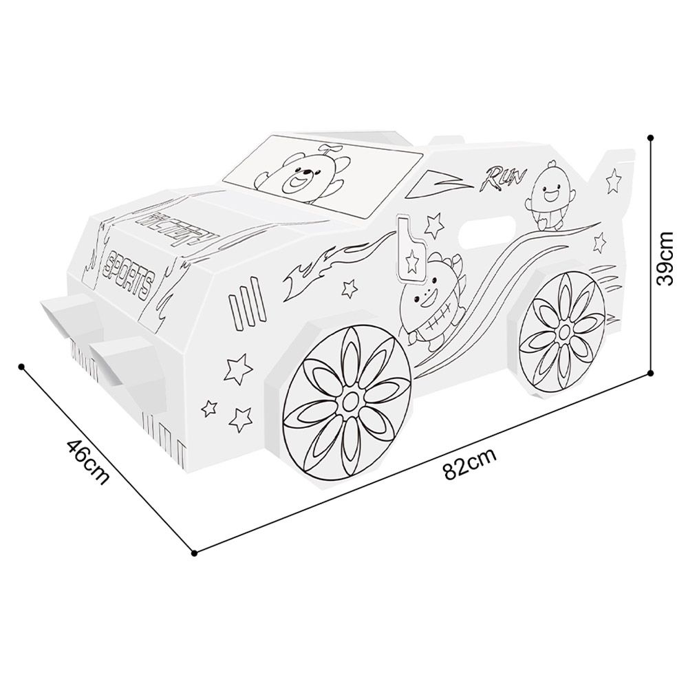 Eazy kids - DIY Doodle Coloring Wearable Car