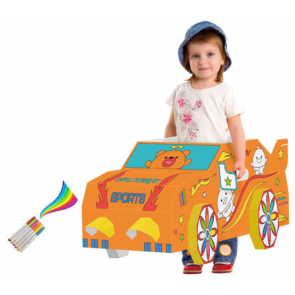 Eazy kids - DIY Doodle Coloring Wearable Car