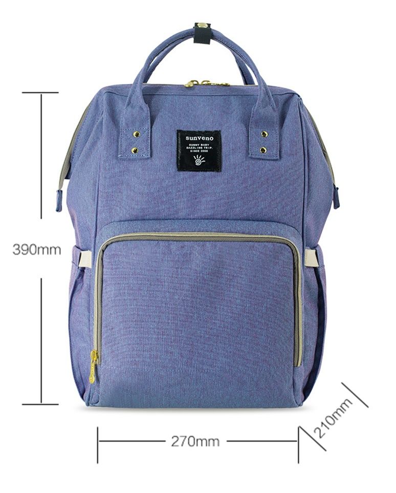 Sunveno - Diaper Bags - Blue Purple