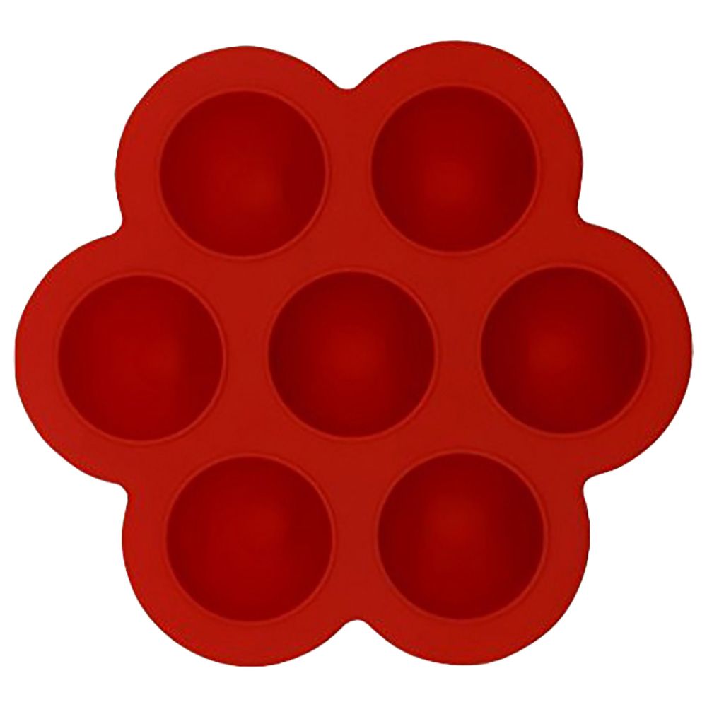 Eazy Kids -  7 Food Freezer Tray - Red