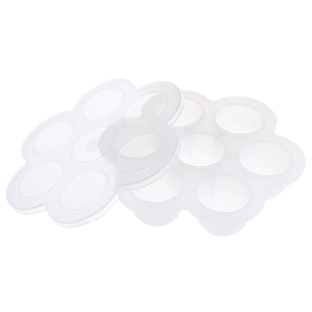 Eazy Kids -  7 Food Freezer Tray - White